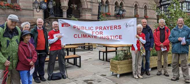 Churches Together in Chester have pledged to meet every week here in the middle of the city to pray for those who will be involved in COP