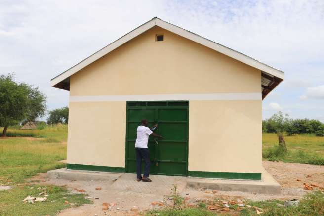 The new seed bank at Malual Centre Payam Aweil North County, South Sudan.