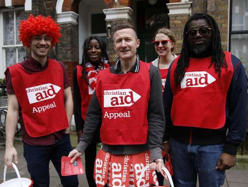 Christian Aid Week collectors 