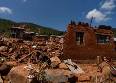 Damaged Houses, Ngango New Stands, Chimanimai