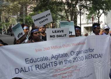 Dalit rights demonstration