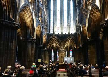 Image of inside of Glasgow Cathedral