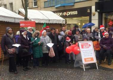 Christian Aid carols in previous years