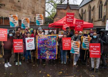 COP26 march Glasgow November 2021